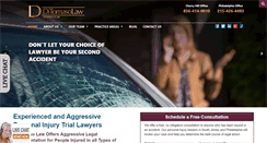 Desktop Screenshot of ditomasolaw.com